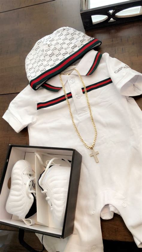 baby gucci pattas|gucci baby clothing.